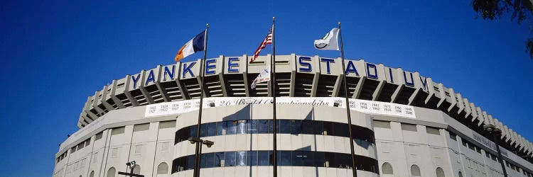 Flags in front of a stadium, Yankee Stadium, New York City, New York, USA #2