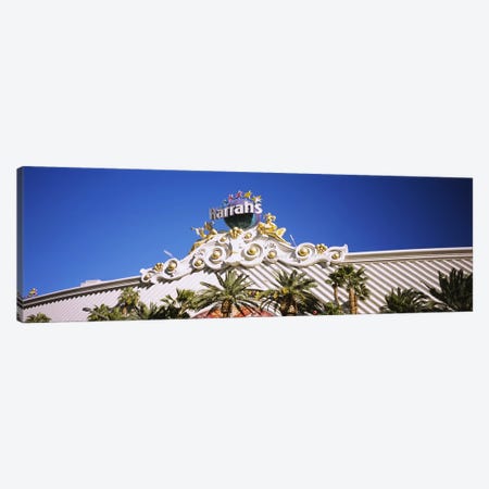 Low angle view of a building, Harrah's Hotel, Las Vegas, Nevada, USA Canvas Print #PIM5607} by Panoramic Images Art Print