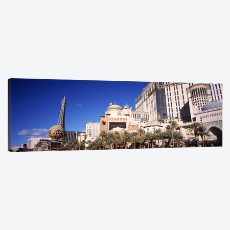 Hotel in a city, Aladdin Resort And Casino, The Strip, Las Vegas, Nevada, USA Canvas Print #PIM5612} by Panoramic Images Art Print
