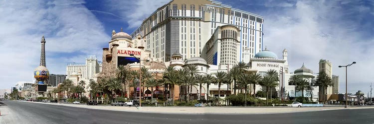 Clouds over buildings in a city, Digital Composite of the Las Vegas Strip, Las Vegas, Nevada, USA