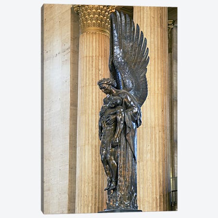 Close-up of a war memorial statue at a railroad station, 30th Street Station, Philadelphia, Pennsylvania, USA Canvas Print #PIM5629} by Panoramic Images Canvas Wall Art