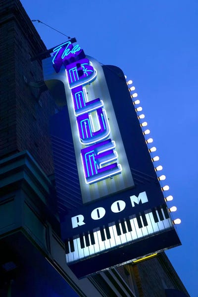 Panoramic Images: The Blue Room Jazz Club, 18th & Vine Historic Jazz District, Kansas City, Missouri, USA by Panoramic Images