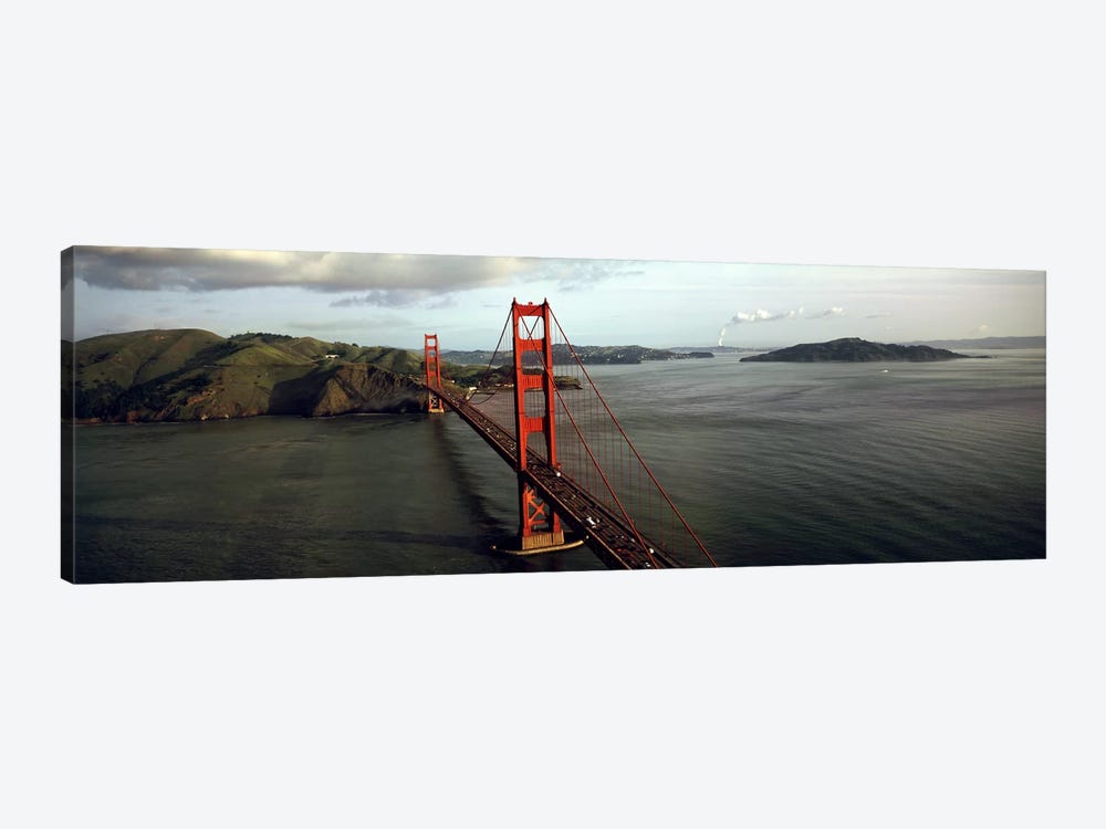 Bridge over a bay, Golden Gate Bridge, San Francisco, California, USA #2 by Panoramic Images 1-piece Canvas Artwork