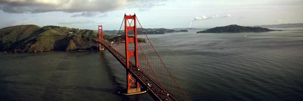 Bridge over a bay, Golden Gate Bridge, San Francisco, California, USA #2