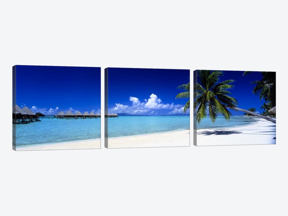 Bora Bora South Pacific by Panoramic Images 3-piece Canvas Art Print