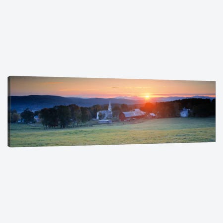 Sunrise Peacham VT USA Canvas Print #PIM564} by Panoramic Images Canvas Artwork