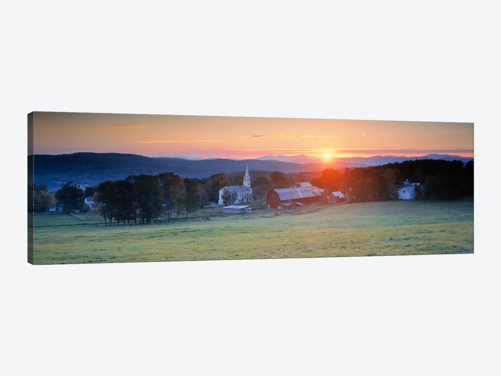 Sunrise Peacham VT USA by Panoramic Images 1-piece Canvas Art