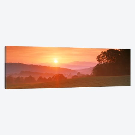 Sunrise Caledonia VT USA Canvas Print #PIM565} by Panoramic Images Canvas Artwork