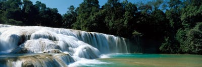 Aqua Azul Chiapas Mexico by Panoramic Images canvas print