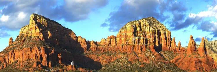 Chapel on rock formations, Chapel Of The Holy Cross, Sedona, Arizona, USA