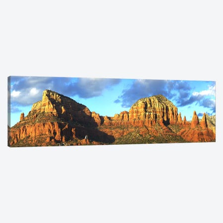 Chapel on rock formations, Chapel Of The Holy Cross, Sedona, Arizona, USA Canvas Print #PIM5690} by Panoramic Images Art Print