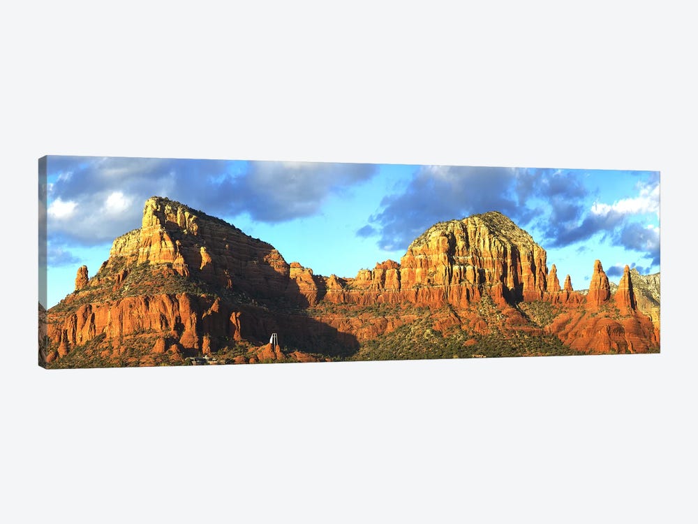 Chapel on rock formations, Chapel Of The Holy Cross, Sedona, Arizona, USA by Panoramic Images 1-piece Art Print