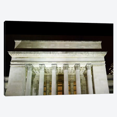Low angle view of a building, 30th Street Station, Schuylkill River, Philadelphia, Pennsylvania, USA Canvas Print #PIM5697} by Panoramic Images Canvas Artwork