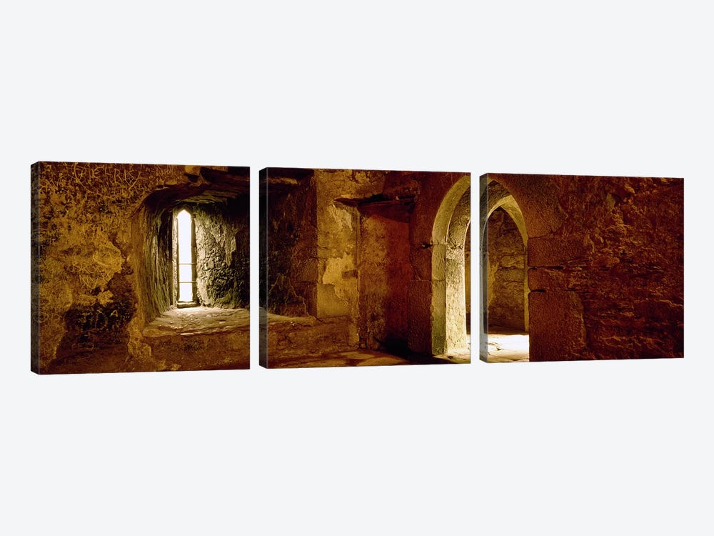Interiors of a castle, Blarney Castle, Blarney, County Cork, Republic Of Ireland by Panoramic Images 3-piece Canvas Art