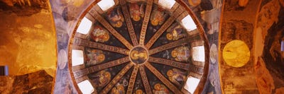 Frescos in a churchKariye Museum, Holy Savior in Chora Church, Istanbul, Turkey by Panoramic Images framed canvas print