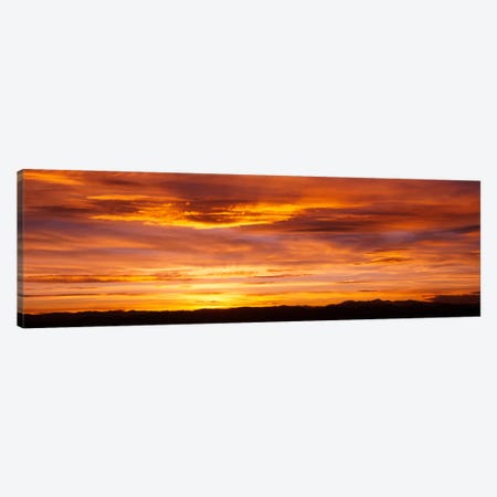 Sky at sunset, Daniels Park, Denver, Colorado, USA Canvas Print #PIM571} by Panoramic Images Canvas Wall Art