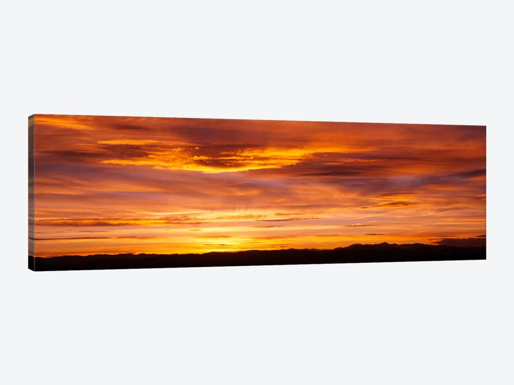 Sky at sunset, Daniels Park, Denver, Colorado, USA by Panoramic Images 1-piece Canvas Wall Art