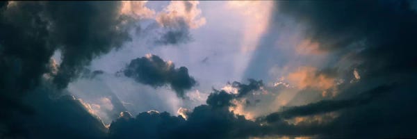 Clouds With God Rays