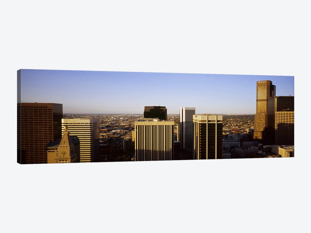 Skyscrapers in a cityDenver, Colorado, USA by Panoramic Images 1-piece Canvas Wall Art