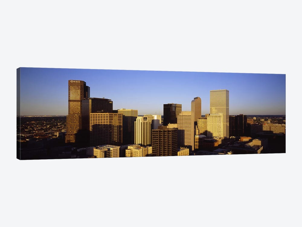Skyscrapers in a cityDenver, Colorado, USA by Panoramic Images 1-piece Art Print