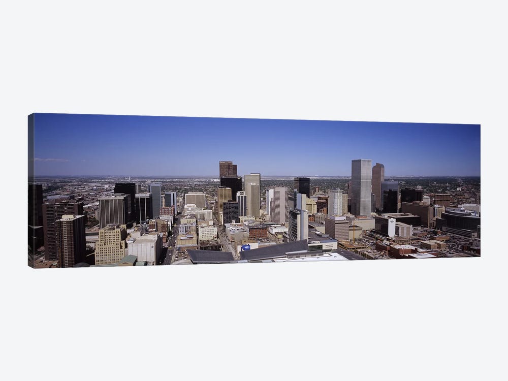 Skyscrapers in a cityDenver, Colorado, USA by Panoramic Images 1-piece Canvas Art