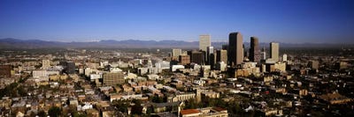 Skyscrapers in a cityDenver, Colorado, USA by Panoramic Images canvas print