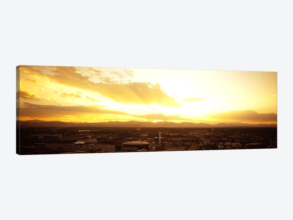 Clouds over a cityDenver, Colorado, USA by Panoramic Images 1-piece Canvas Art
