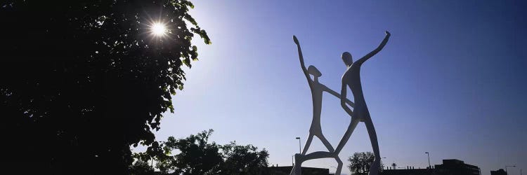 Low angle view of sculptures, Colorado Convention Center, Denver, Colorado, USA by Panoramic Images wall art