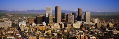 Skyscrapers in a city, Denver, Colorado, USA #2 by Panoramic Images canvas print