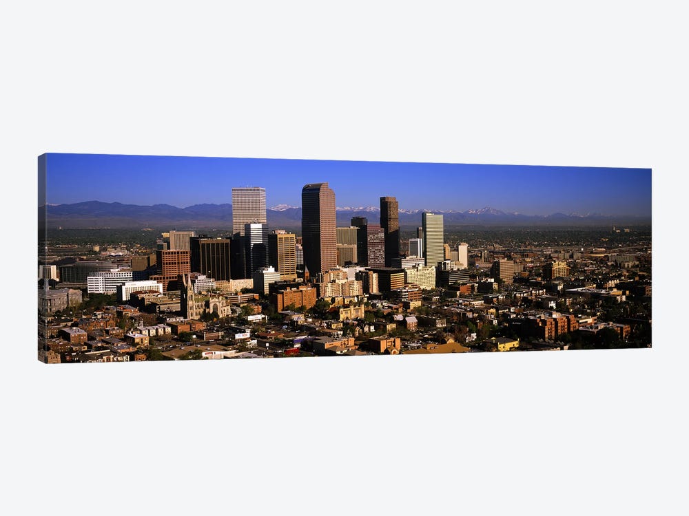 Skyscrapers in a city, Denver, Colorado, USA #3 by Panoramic Images 1-piece Canvas Wall Art