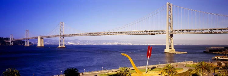 Bridge over an inlet, Bay Bridge, San Francisco, California, USA by Panoramic Images wall art