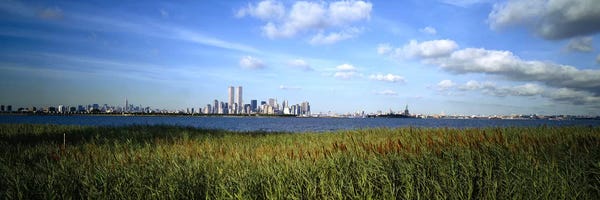 Buildings at the waterfront, New Jersey, New York City, New York State, USA