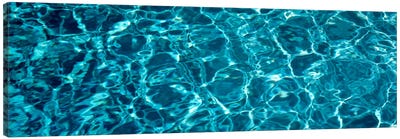 Swimming Pool Ripples Sacramento CA USA Canvas Art Print - Water Close-Up Art