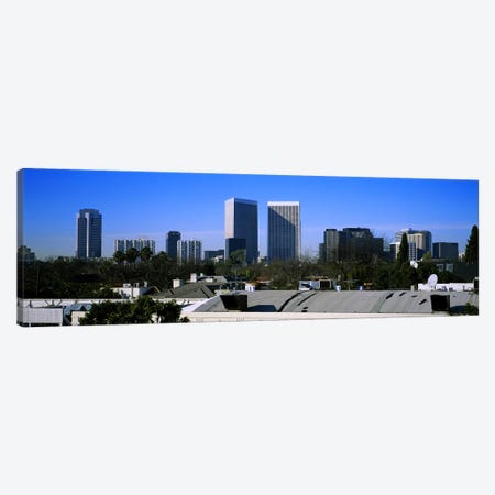 Buildings and skyscrapers in a city, Century City, City of Los Angeles, California, USA Canvas Print #PIM5810} by Panoramic Images Art Print