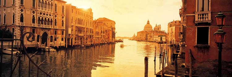 Waterfront Property, Grand Canal, Venice, Italy by Panoramic Images canvas print