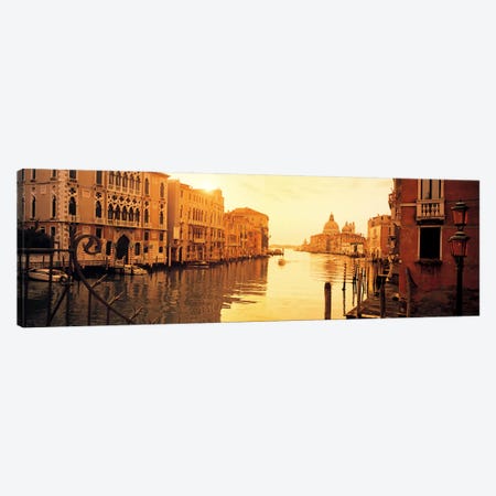 Waterfront Property, Grand Canal, Venice, Italy Canvas Print #PIM5827} by Panoramic Images Canvas Print