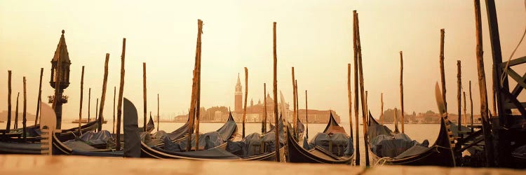 Moored Gondolas, San Marco Giardinetti Terminal, Venice, Italy