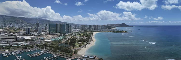 Buildings in a cityHonolulu, Oahu, Hawaii, USA