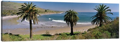 Coastal Landscape, Refugio State Beach, Santa Barbara, California, USA Canvas Art Print
