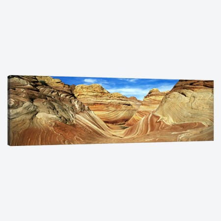 The Wave, Coyote Buttes, Paria Canyon-Vermillion Cliffs Wilderness, Coconino County, Arizona, USA Canvas Print #PIM5865} by Panoramic Images Canvas Art Print