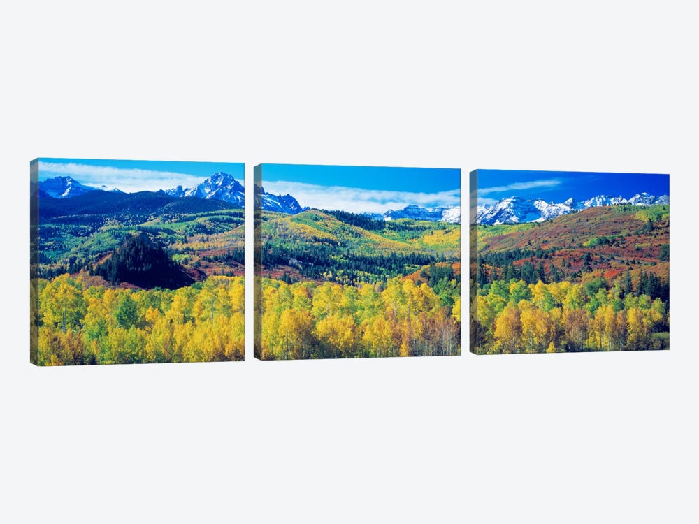 Mountain Landscape, San Juan Mountains, Colorado, USA by Panoramic Images 3-piece Canvas Art