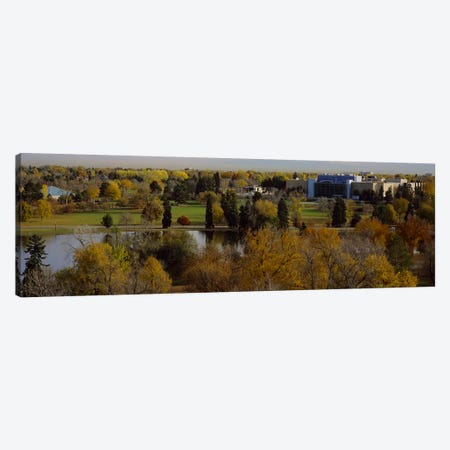 High angle view of trees, Denver, Colorado, USA Canvas Print #PIM5895} by Panoramic Images Canvas Artwork