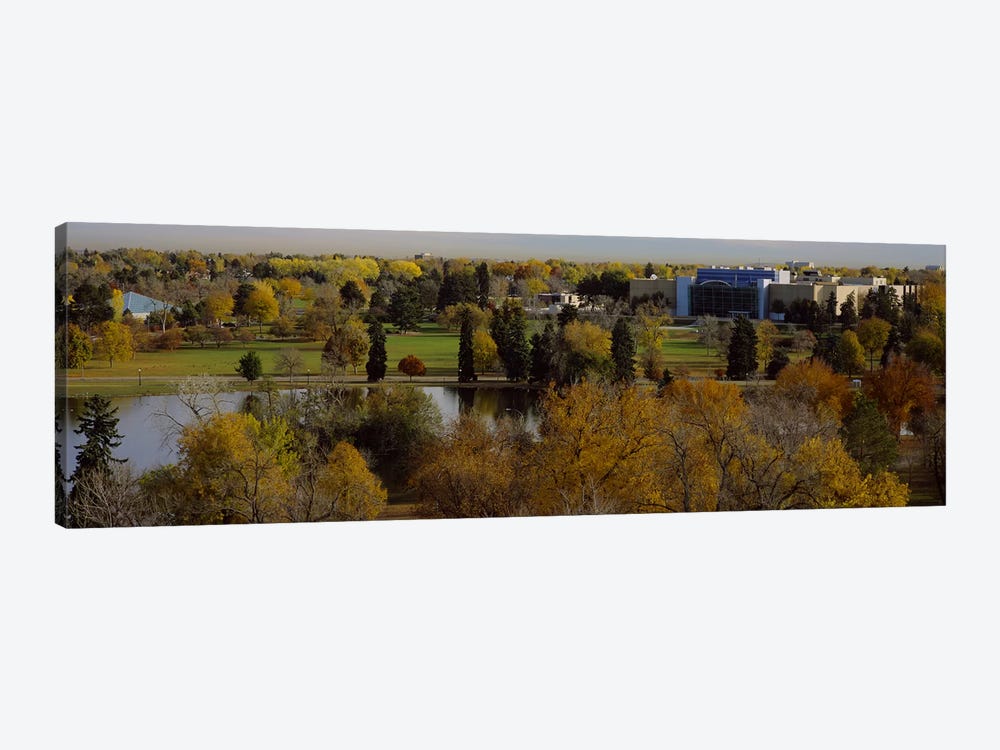 High angle view of trees, Denver, Colorado, USA by Panoramic Images 1-piece Canvas Print