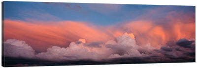 Sunset UT USA Canvas Art Print - Cloudy Sunset Art
