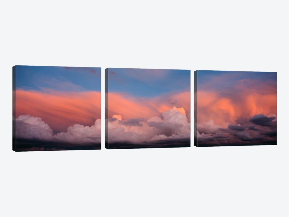 Sunset UT USA by Panoramic Images 3-piece Canvas Artwork