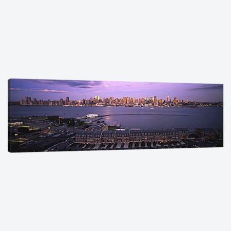 Skyscrapers at the waterfront, Manhattan, New York City, New York State, USA #3 Canvas Print #PIM5990} by Panoramic Images Canvas Wall Art