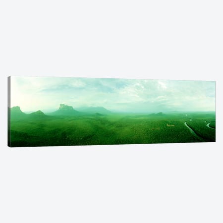 Misty Rainforest Landscape, Amazonas State, Venezuela Canvas Print #PIM5} by Panoramic Images Canvas Print