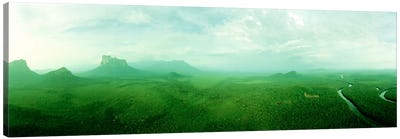Misty Rainforest Landscape, Amazonas State, Venezuela Canvas Art Print - Venezuela