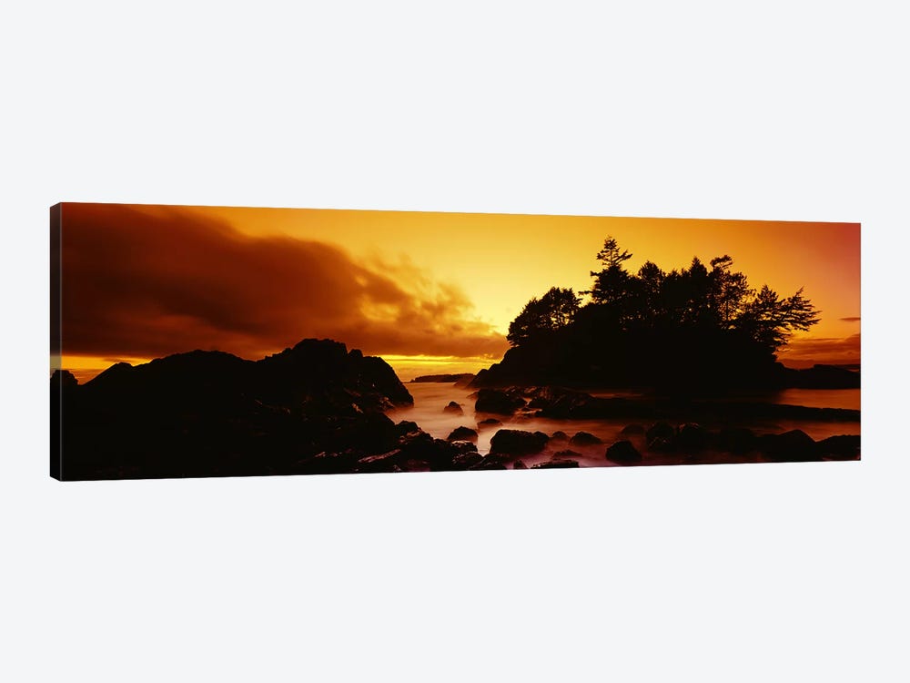Majestic Coastal Sunset, Tofino, Vancouver Island, British Columbia, Canada 1-piece Canvas Print