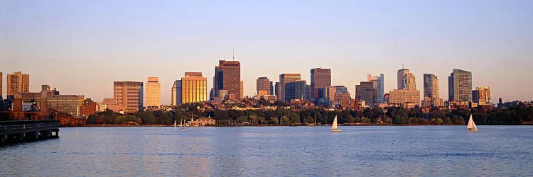 Skyscrapers at the waterfront, Boston, Massachusetts, USA